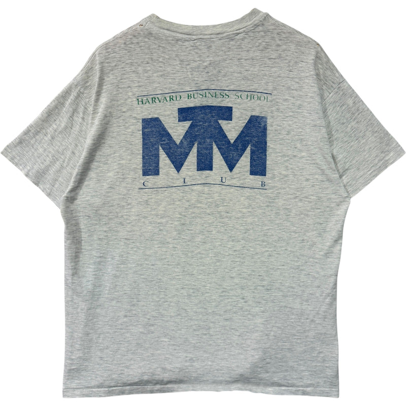 Vintage Harvard University Business School Club Logo Tee