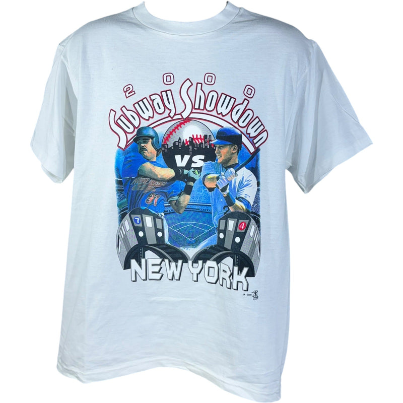 Vintage NY Yankees vs. NY Mets "Subway Showdown" MLB Tee 90s