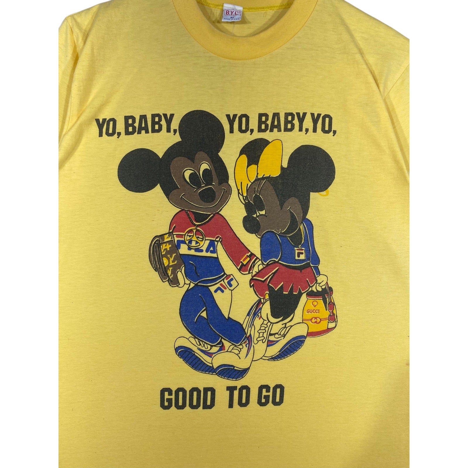 Vintage Mickey And Minnie Mouse Good To Go T-Shirt