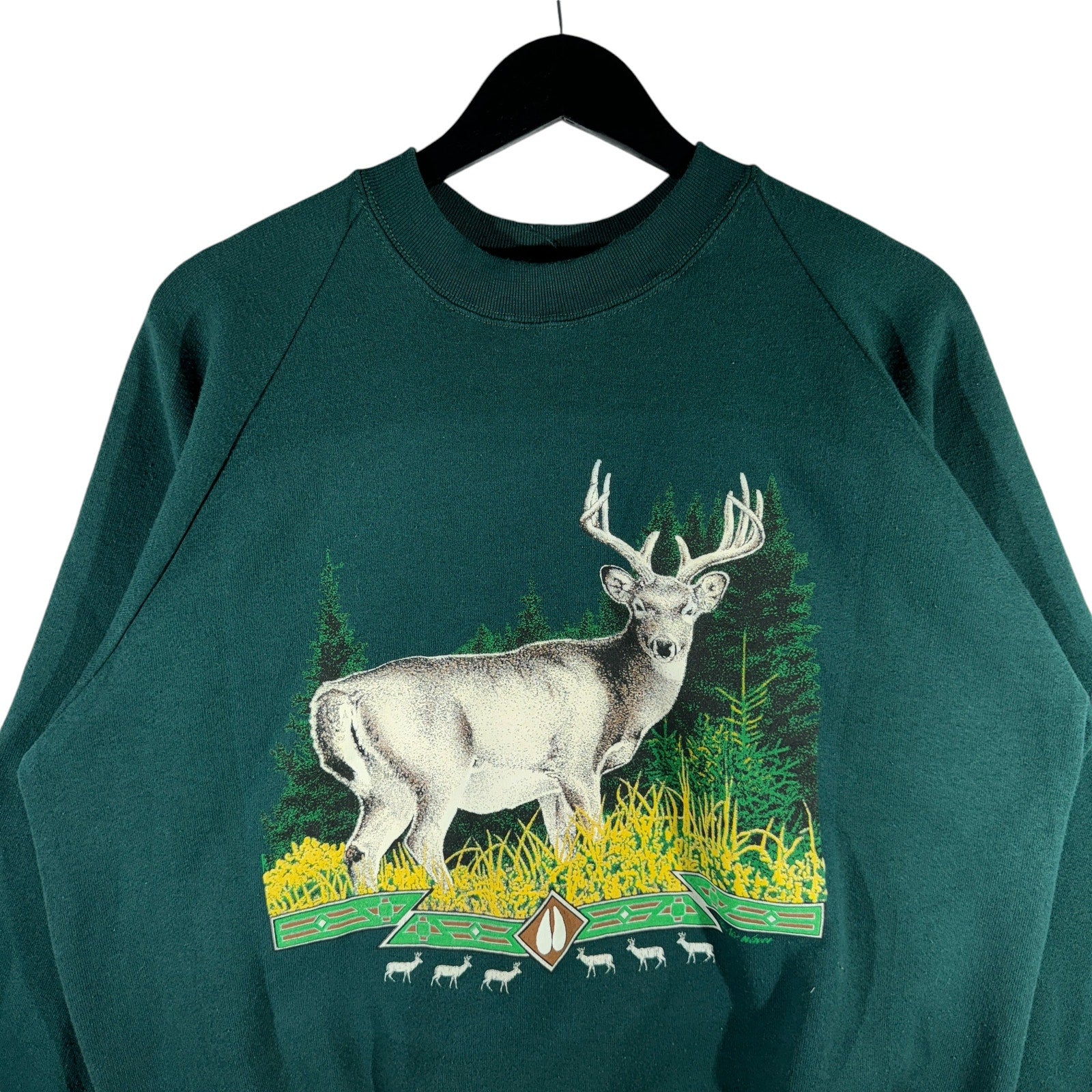 Vintage Deer Nature Crewneck