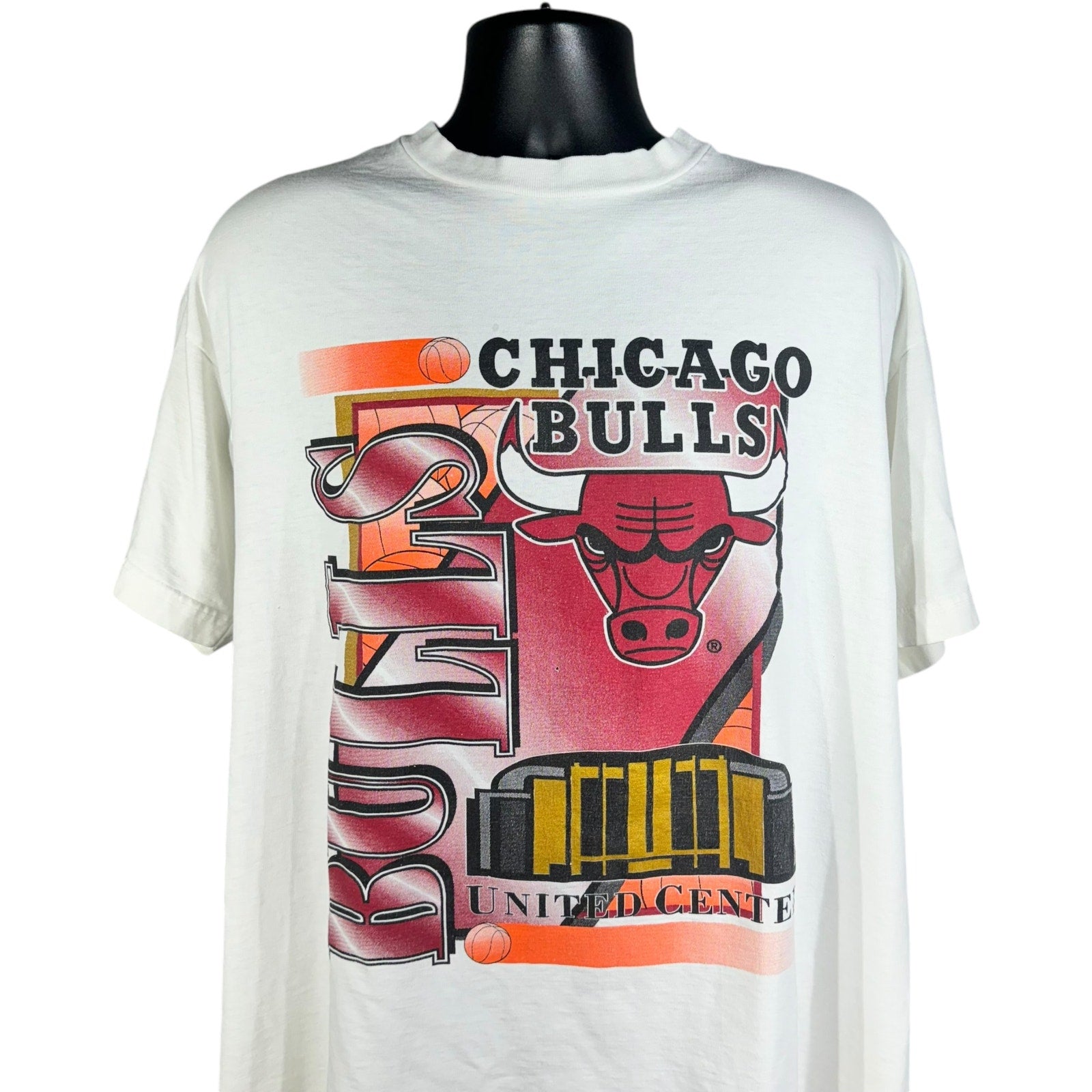 Vintage Chicago Bulls United Center Tee