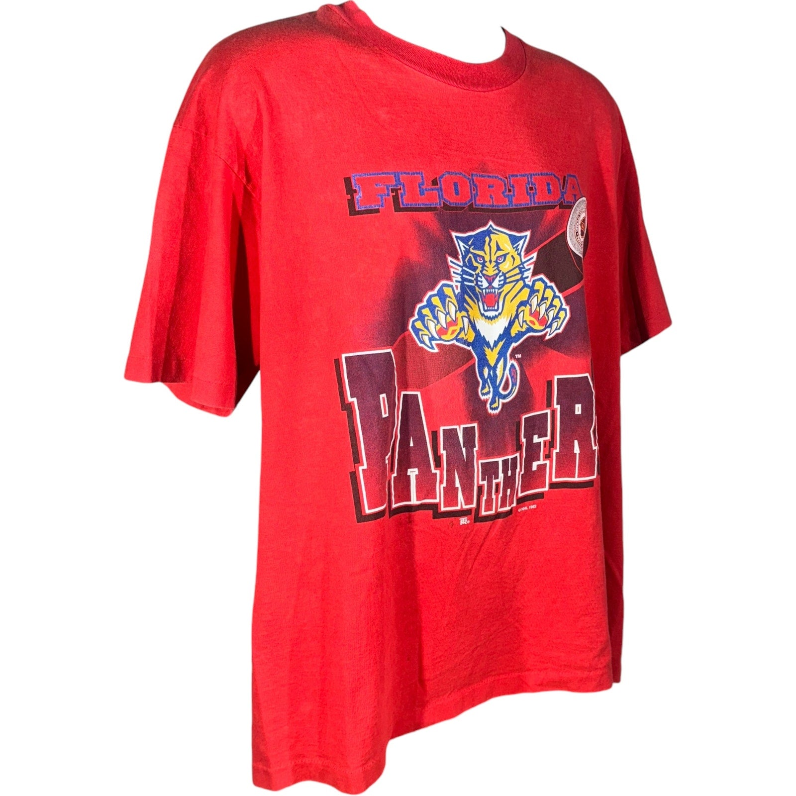 Vintage Florida Panthers Logo Tee 1993