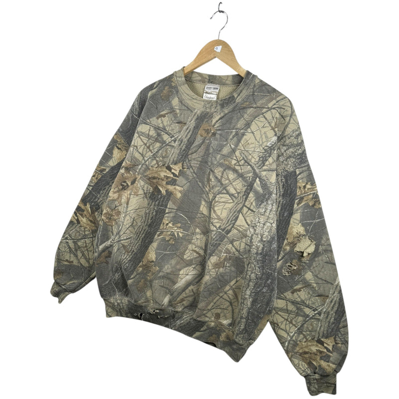 Vintage Realtree Camo Distress Crewneck