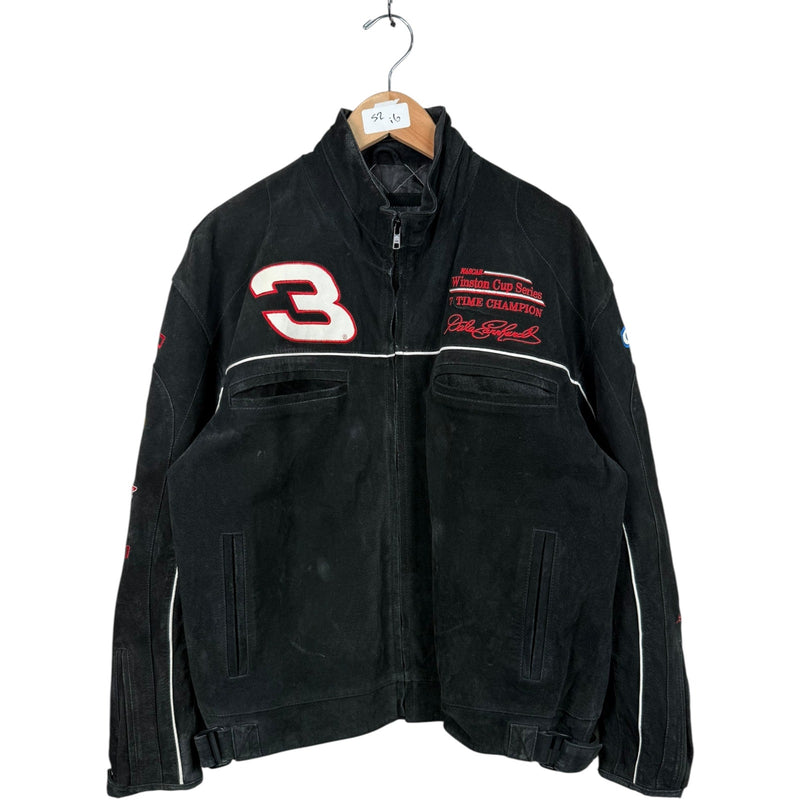Vintage Goodwrench Service Racing NASCAR Leather Jacket