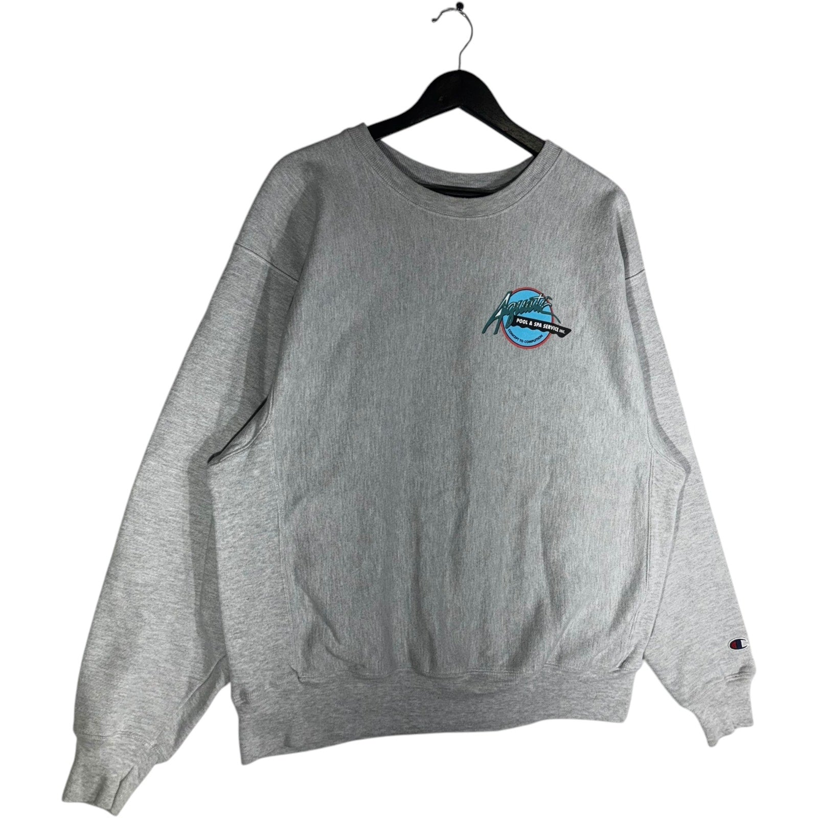 Vintage Champion Reverse Weave Aquatic Company Crewneck