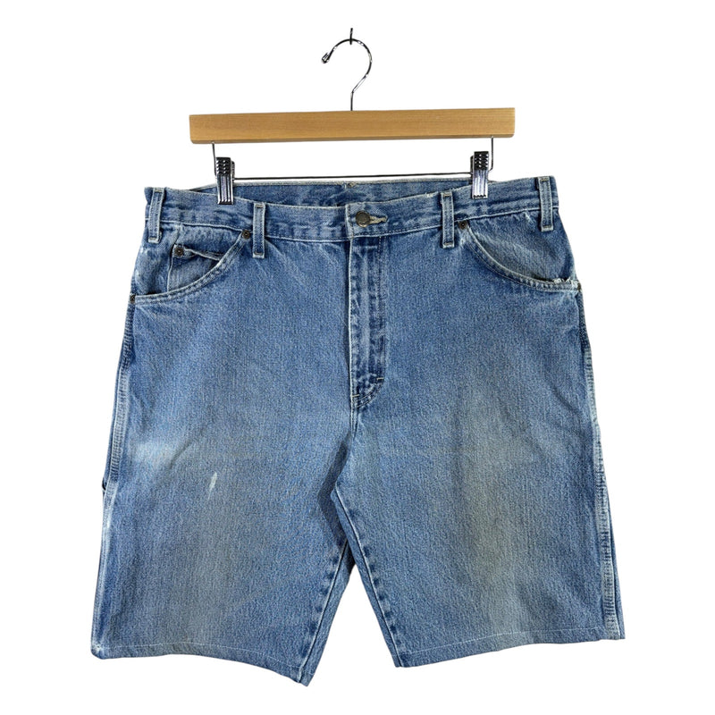 Vintage Dickies Relaxed Fit Denim Carpenter Shorts 36