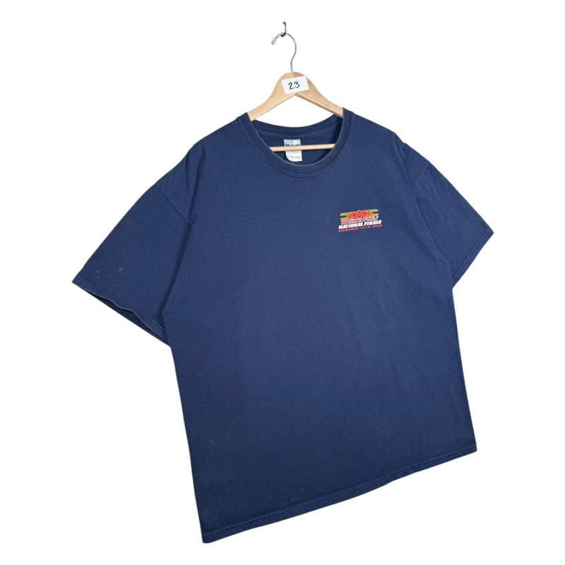 Y2k XXX Racing Fuel National Finals Drag Racing T-Shirt
