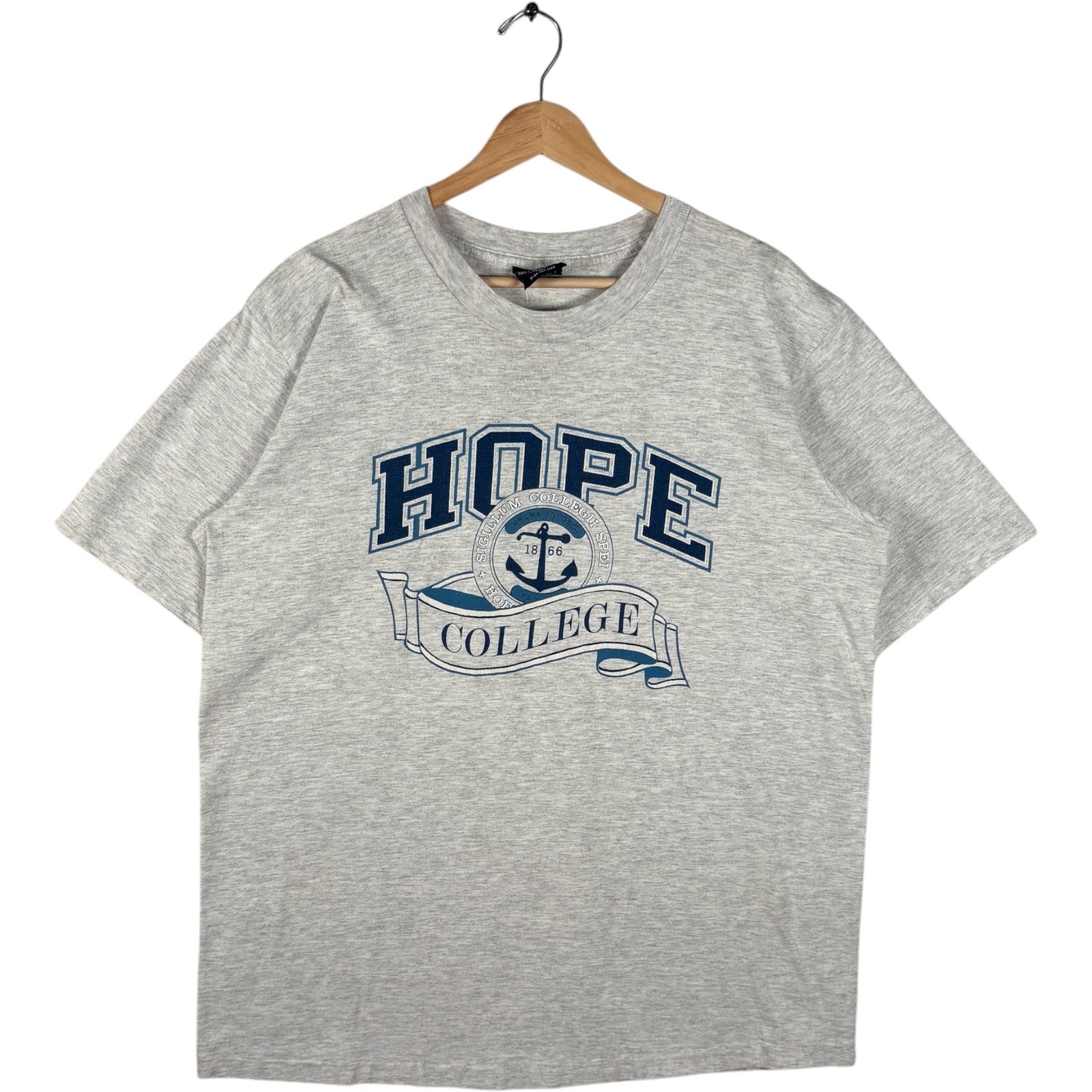 Vintage Hope College Spellout Logo Tee