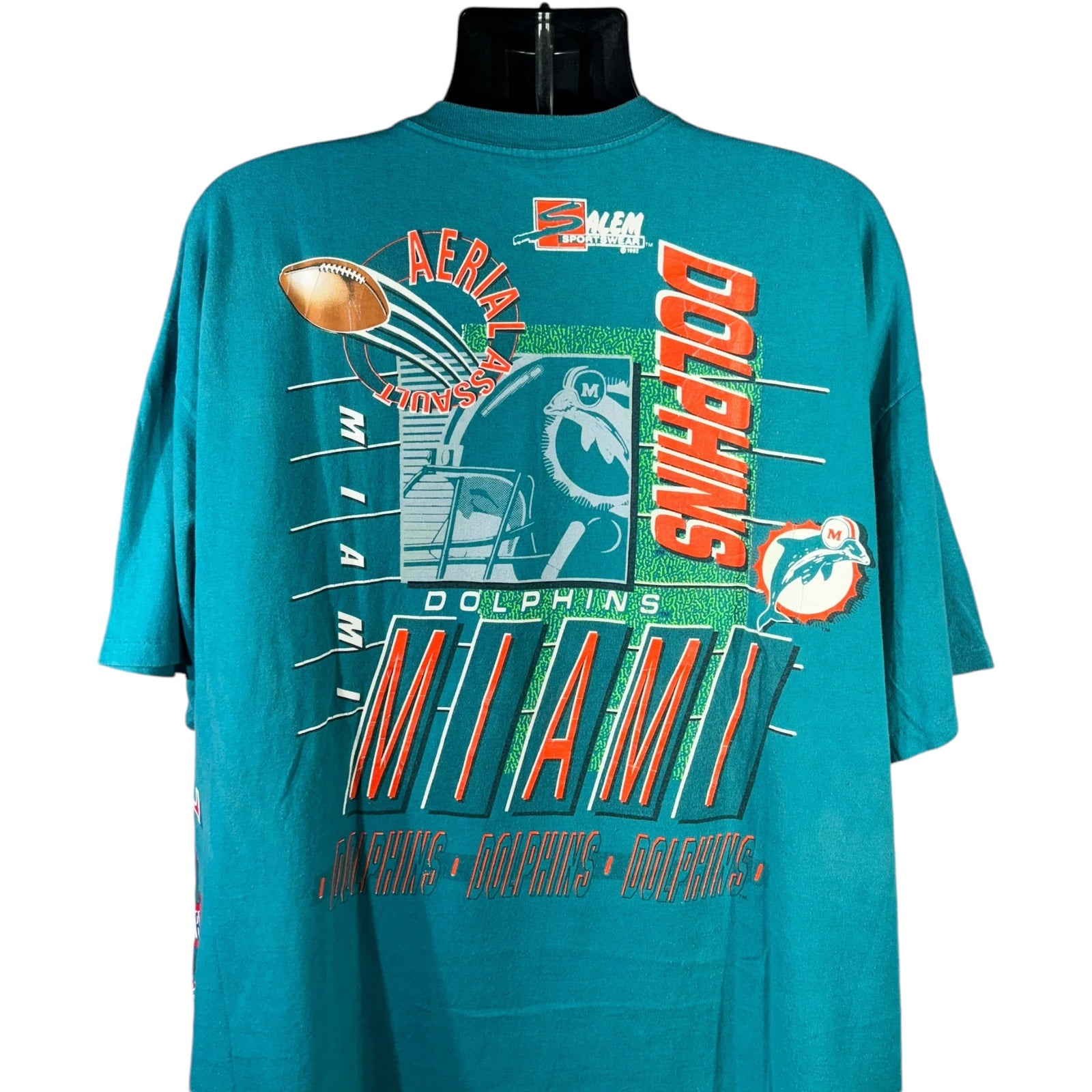 Vintage Miami Dolphins AOP Tee 90s