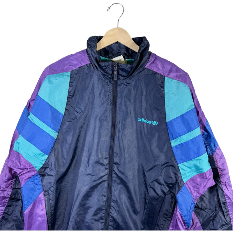 Vintage Adidas Color Block Windbreaker
