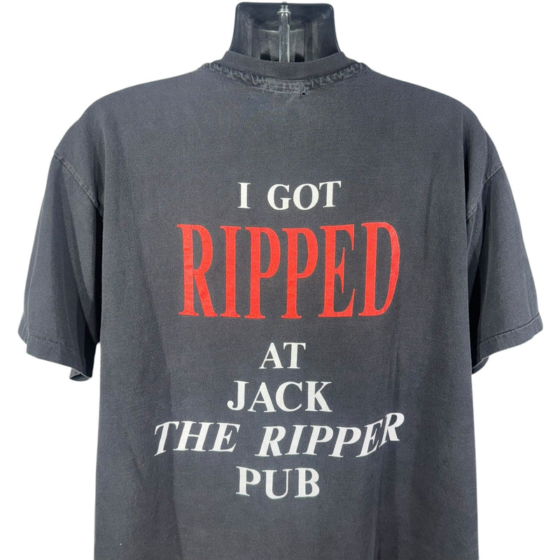 Vintage Jack The Ripper Pub Souvenir Tee 90s