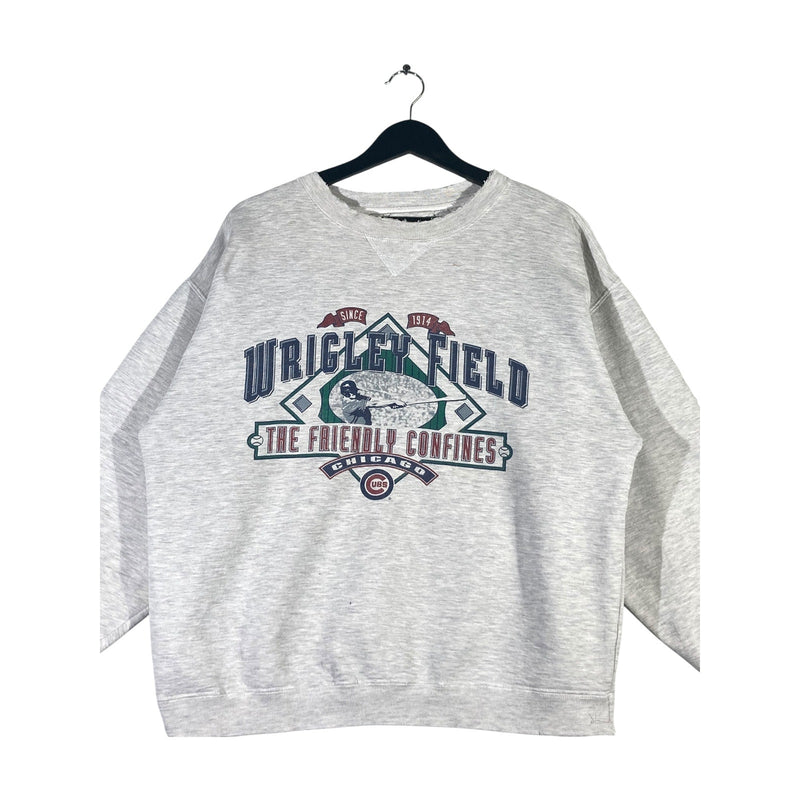 Vintage Wrigley Field The Friendly Confines Chicago Cubs Sweatshirt