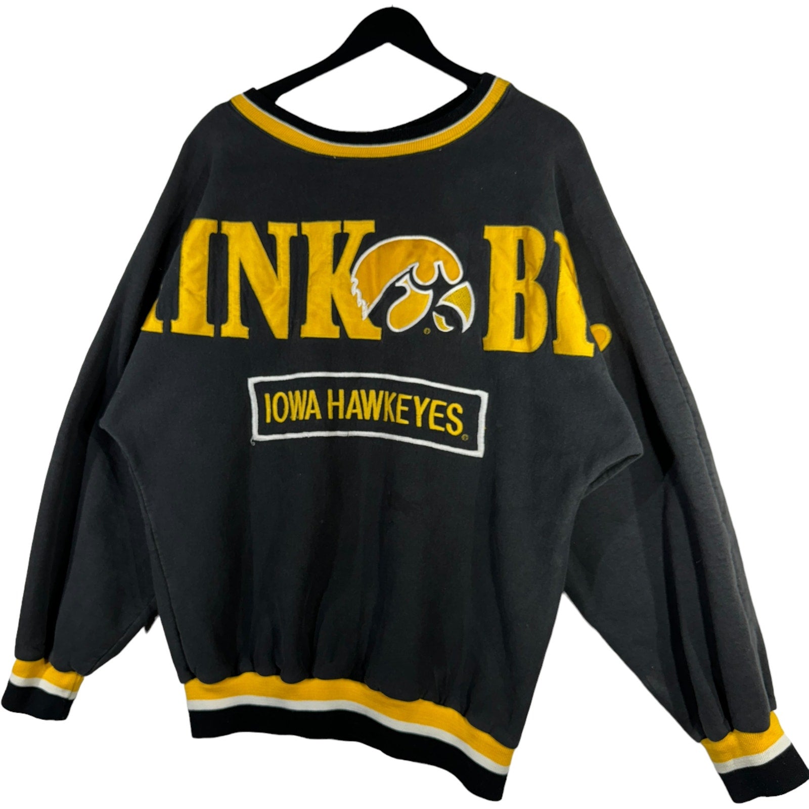 Vintage "Think Big" University of Iowa Hawkeyes Crewneck