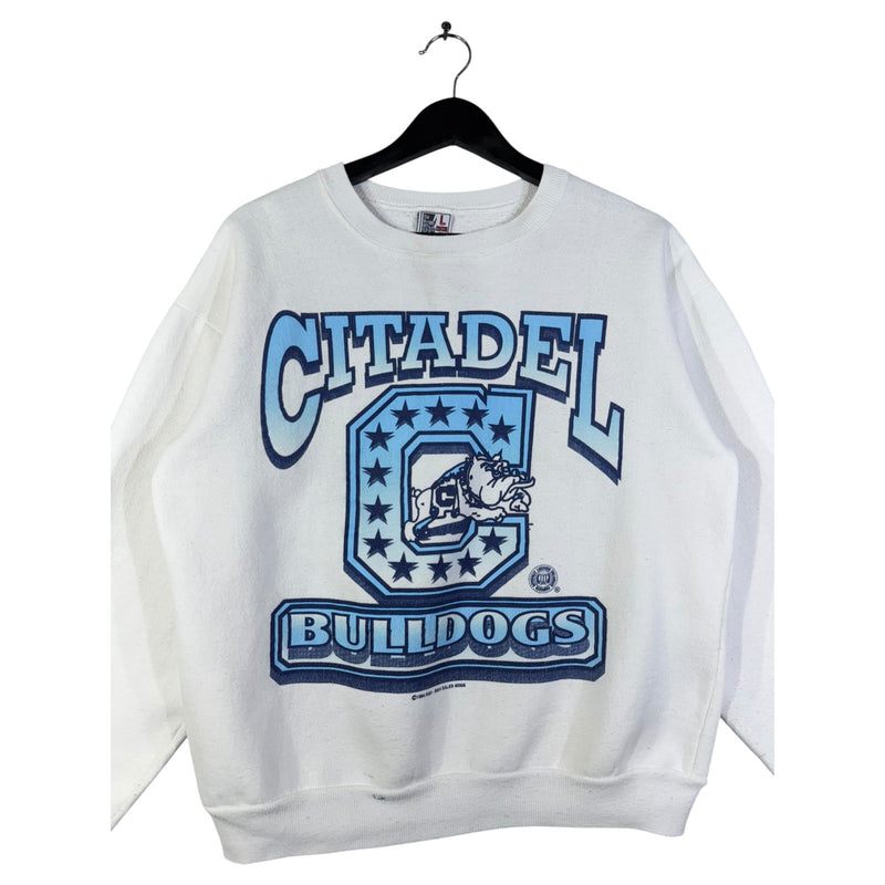 Vintage Citadel Bulldogs Sweatshirt Crewneck