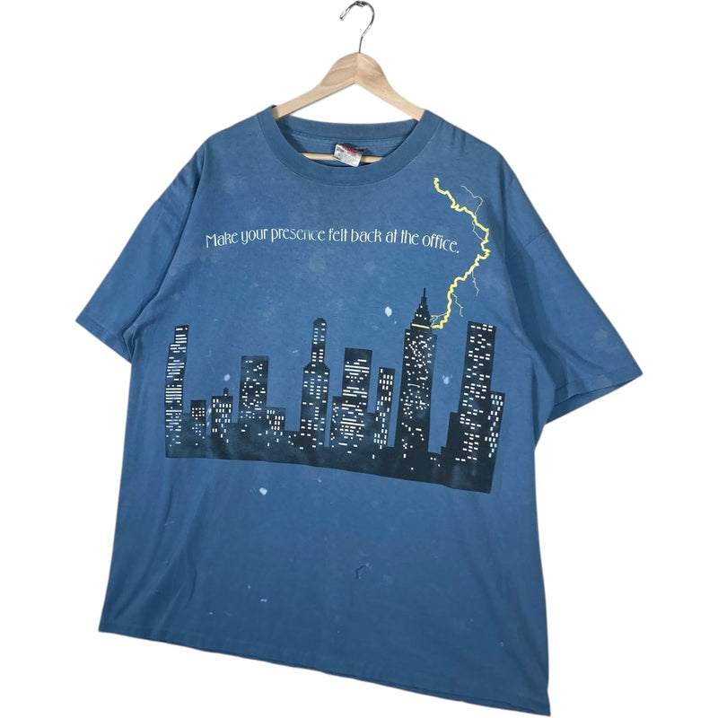 Vintage "Make Your Presence Felt Back At The Office" Hitachi Tee