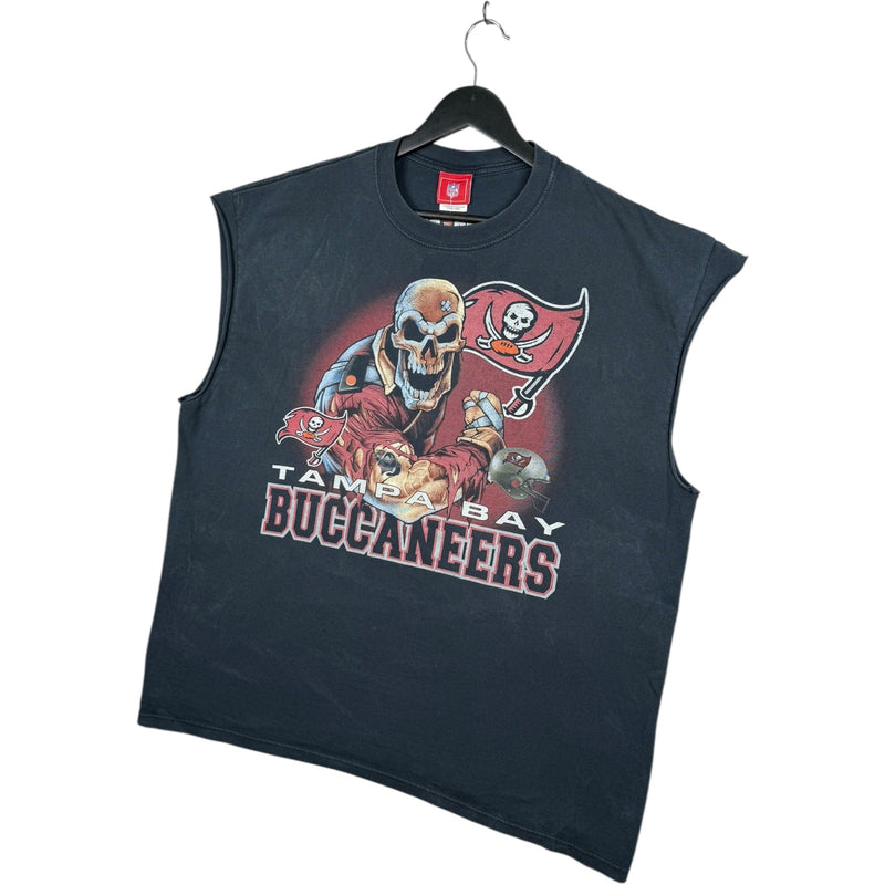 Vintage Buccaneers NFL Pirate Graphic Tank Top