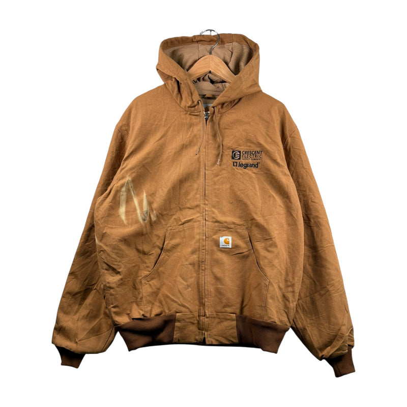 Vintage Carhartt Full Zip Workwear Hoodie Jacket