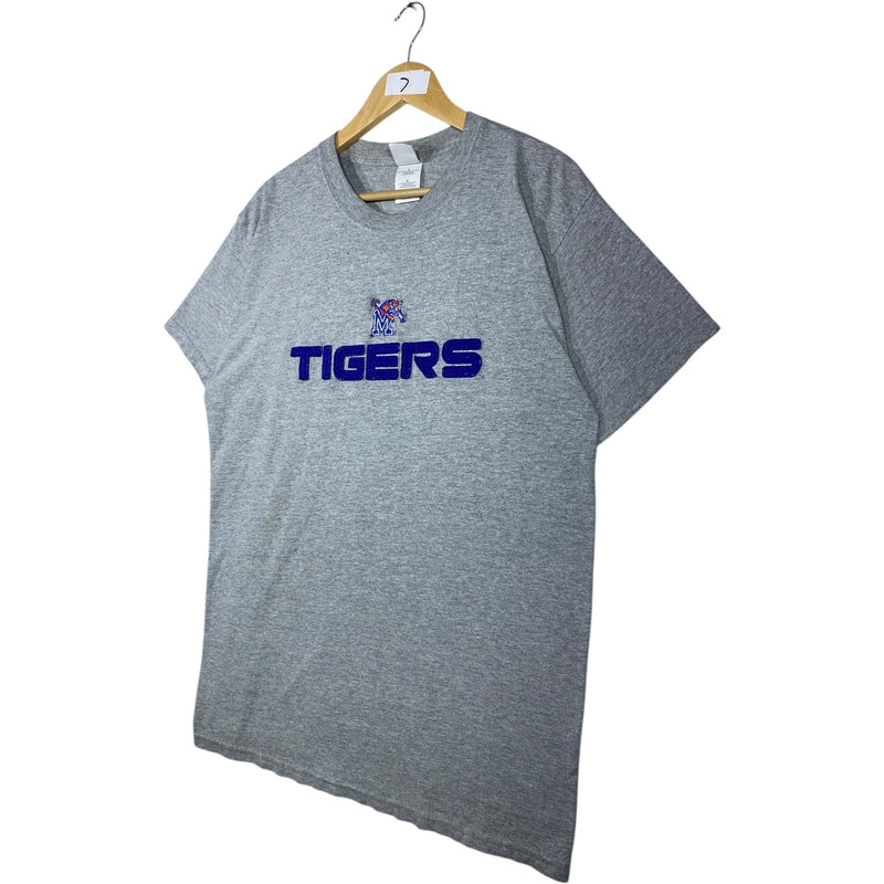 Vintage Memphis Tigers Embroidered Logo T-Shirt