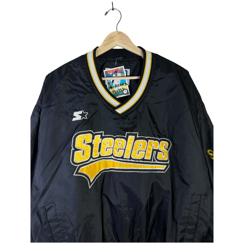 Vintage Starter Pittsburgh Steelers NFL Bomber Jacket