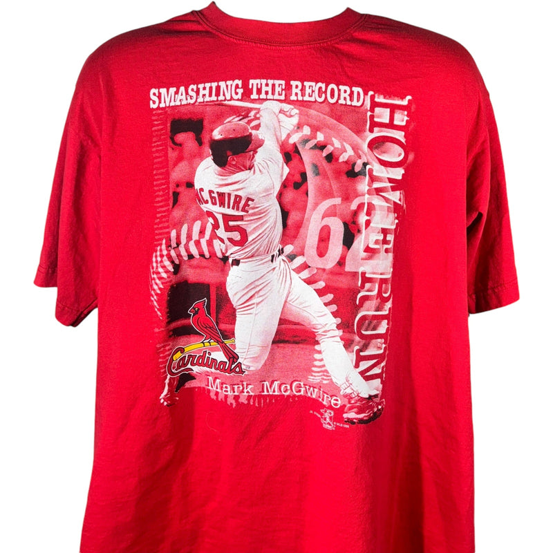 Vintage St. Louis Cardinals Mark McGwire Home Run Record Tee