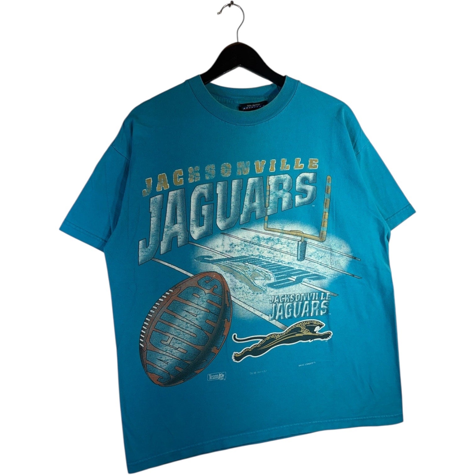 Vintage Jacksonville Jaguars NFL Graphic T-Shirt