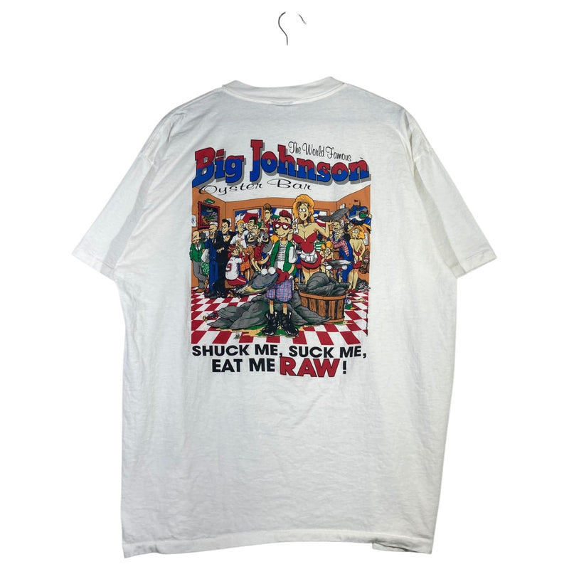 Vintage Big Johnson Oyster Bar Short Sleeve T-Shirt