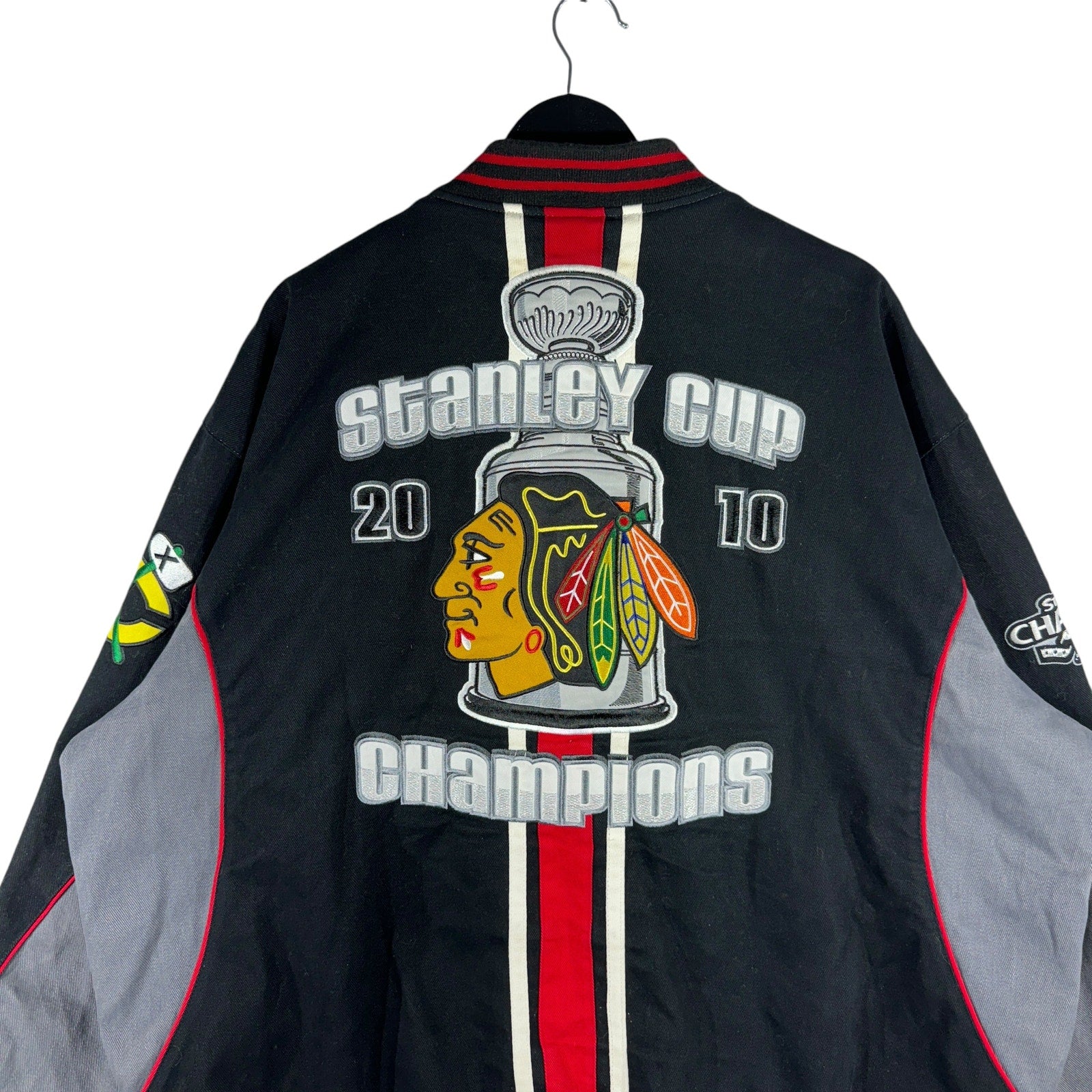 Jeff Hamilton Chicago Blackhawks "Stanley Cup Champions" Jacket