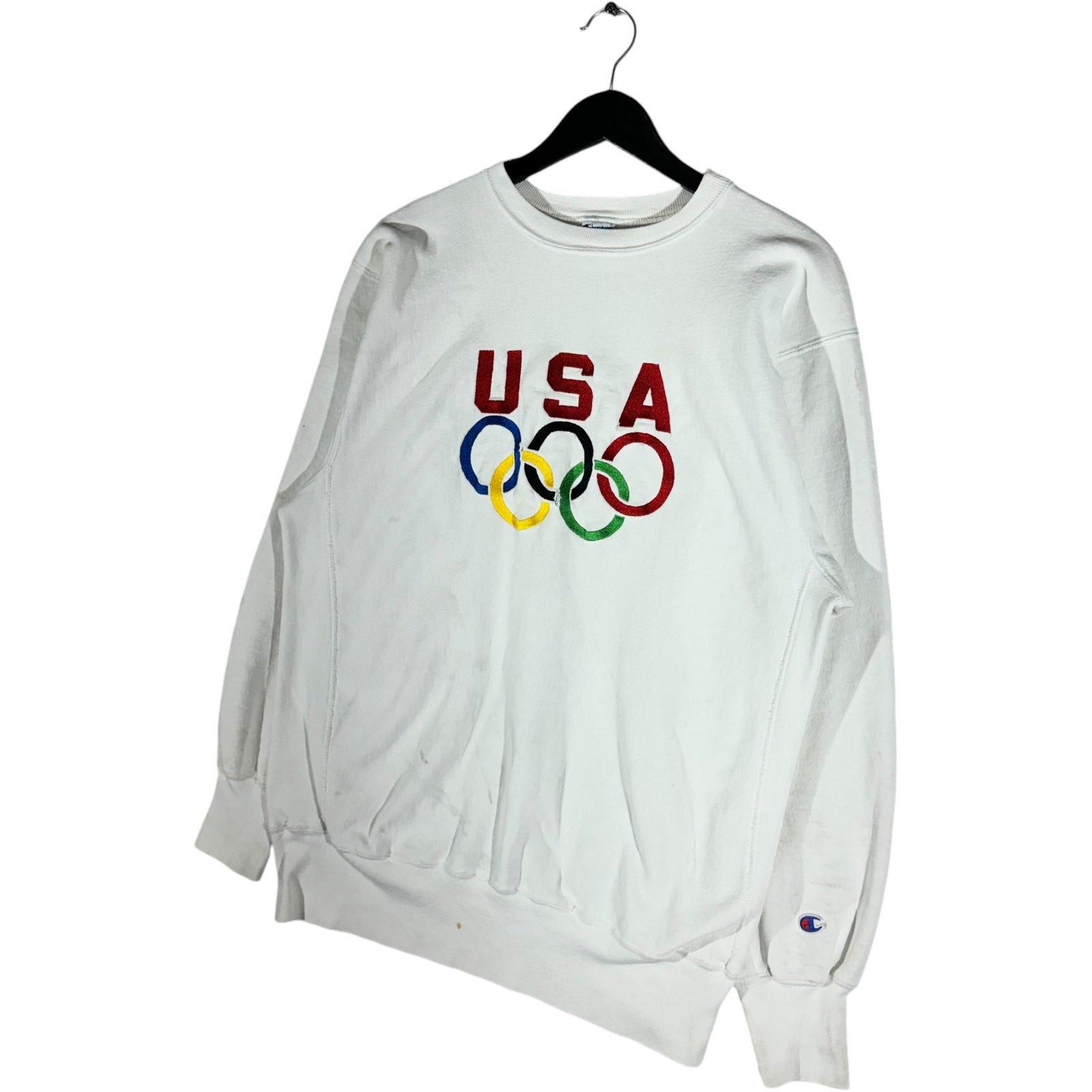 Vintage Champion Reverse Weave USA Olympic Crewneck