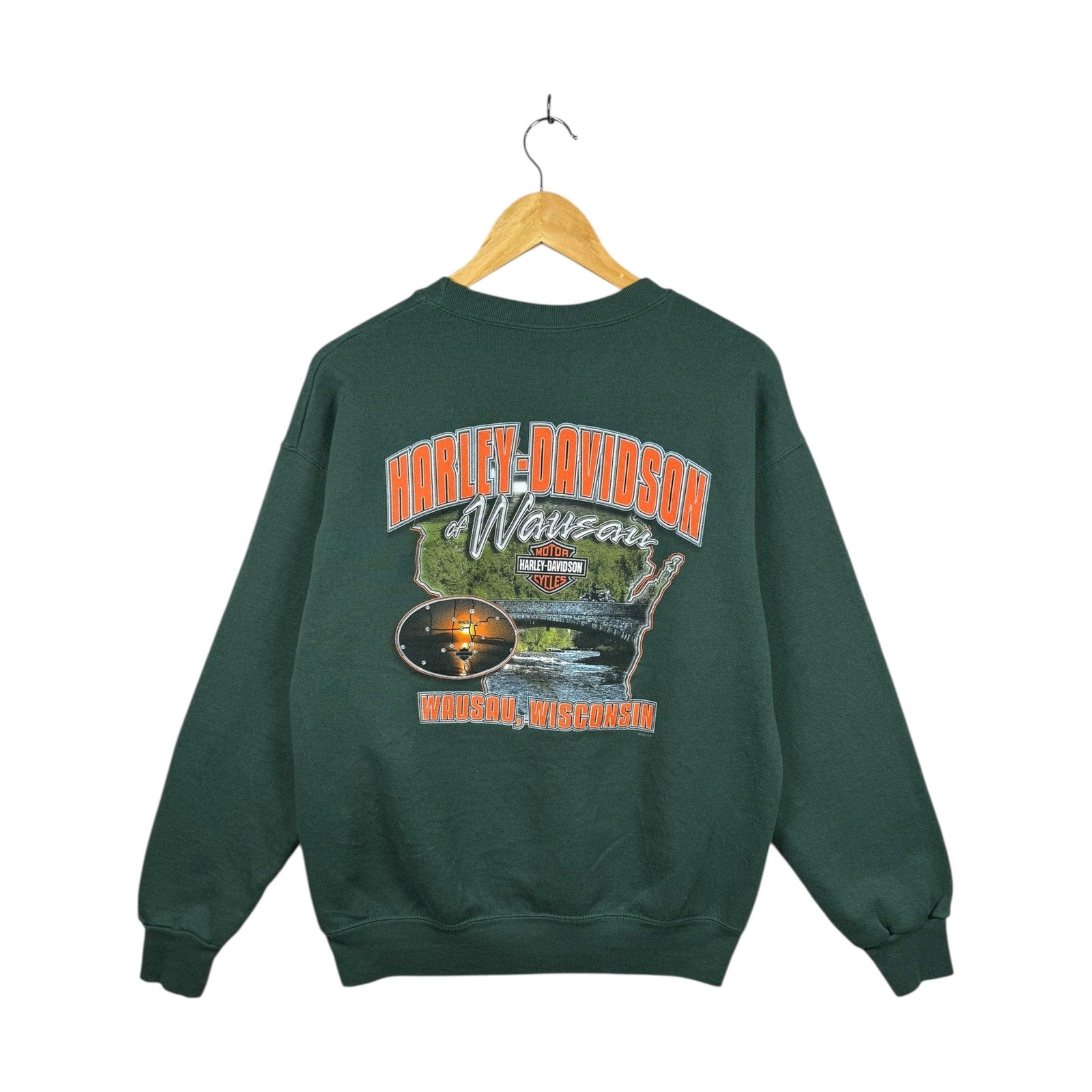Vintage Harley Davidson Wausau Wisconsin Crewneck