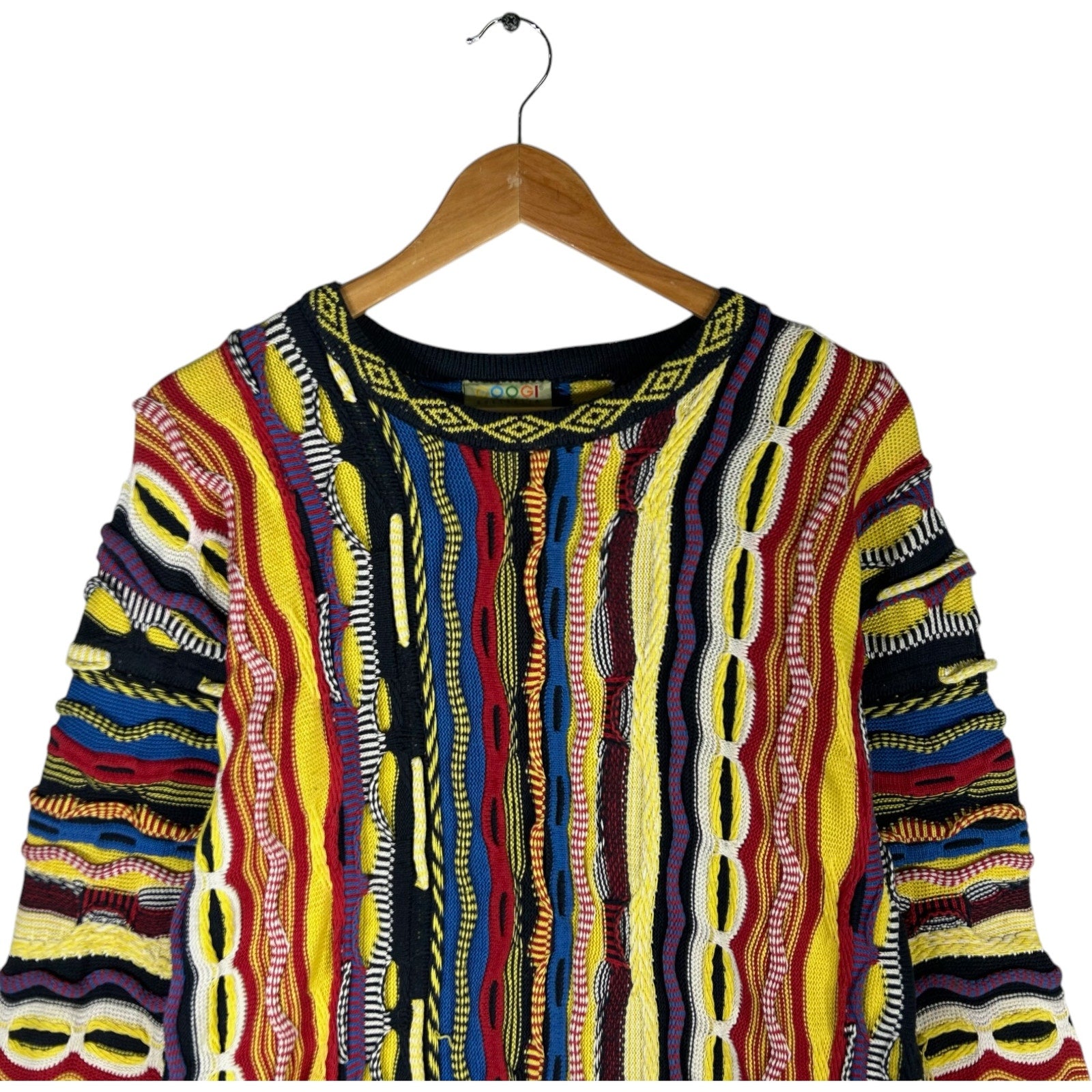 Vintage Coogi 3D Knit Sweater