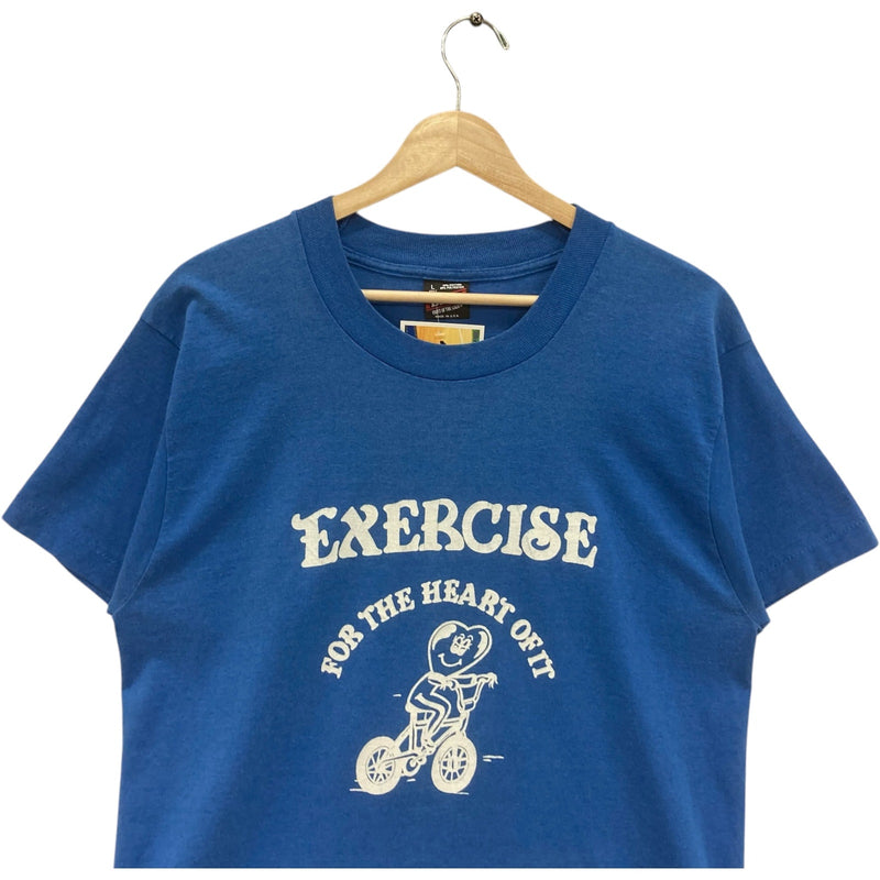 Vintage Exercise For Your Heart Tee 80s