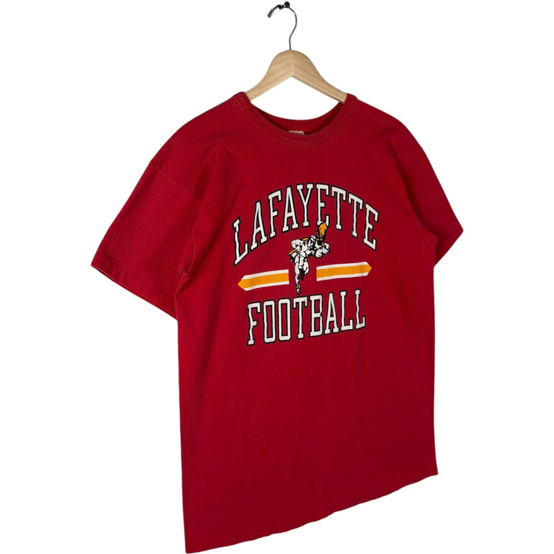 Vintage Champion Lafayette College Football Arch Spellout University Tee