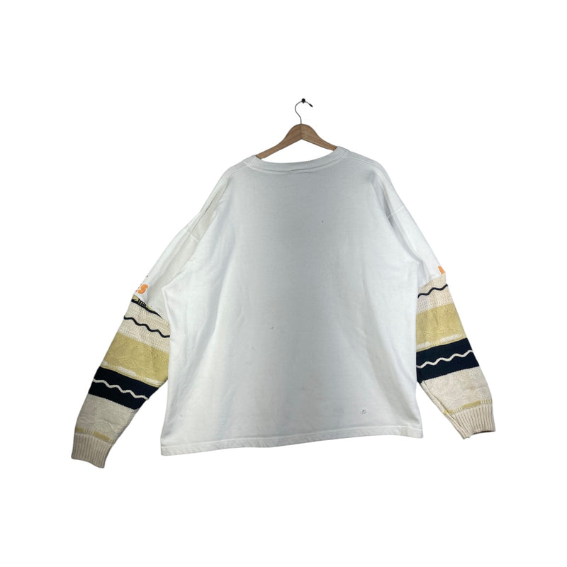 Vintage Miami Hurricanes Graphic NCAA Football Crewneck