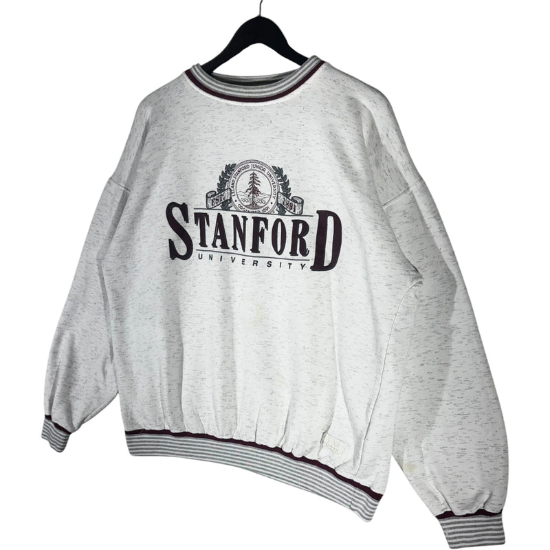 Vintage Stanford University Crest Spell Out Crewneck 90s