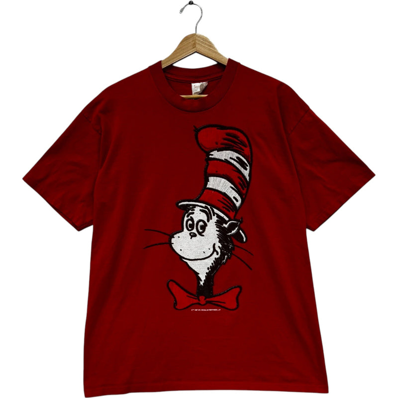 Vintage Seuss Wear Cat In The Hat Big Face Graphic Tee