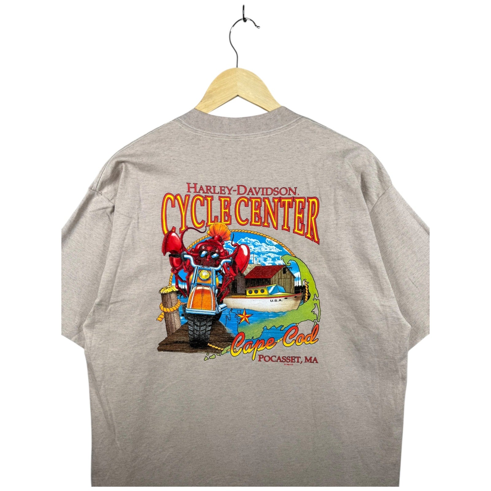 Vintage Harley Davidson EVO Cycle Center T-Shirt