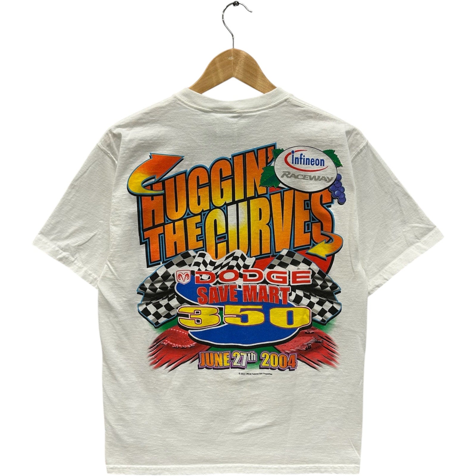 Vintage Dodge Save Mart 350 Infineon Raceway NASCAR Tee