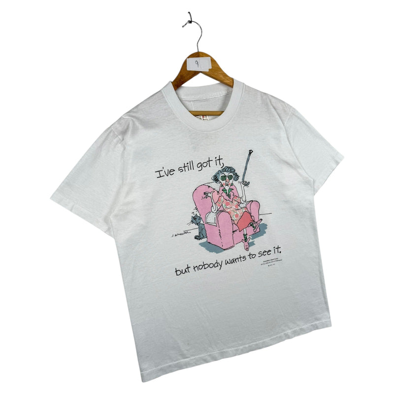 Vintage Funny Cartoon Graphic T-Shirt