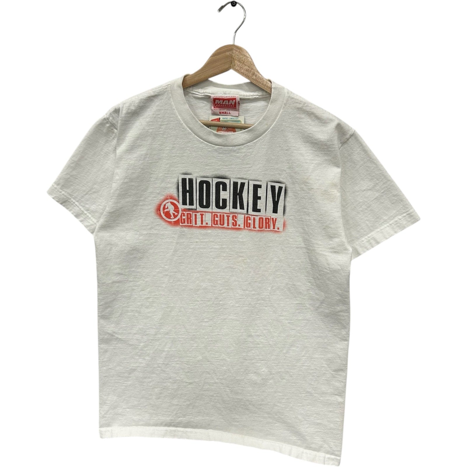 Vintage Hockey Girt, Guts and Glory Double Sided Sport Tee