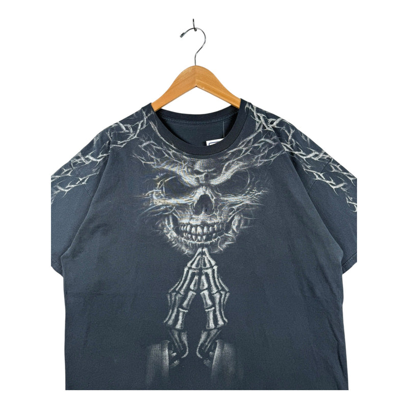Vintage Skull Graphic T-Shirt