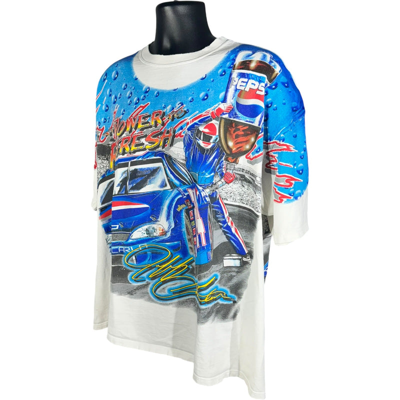 Vintage Pepsi Racing NASCAR AOP Tee