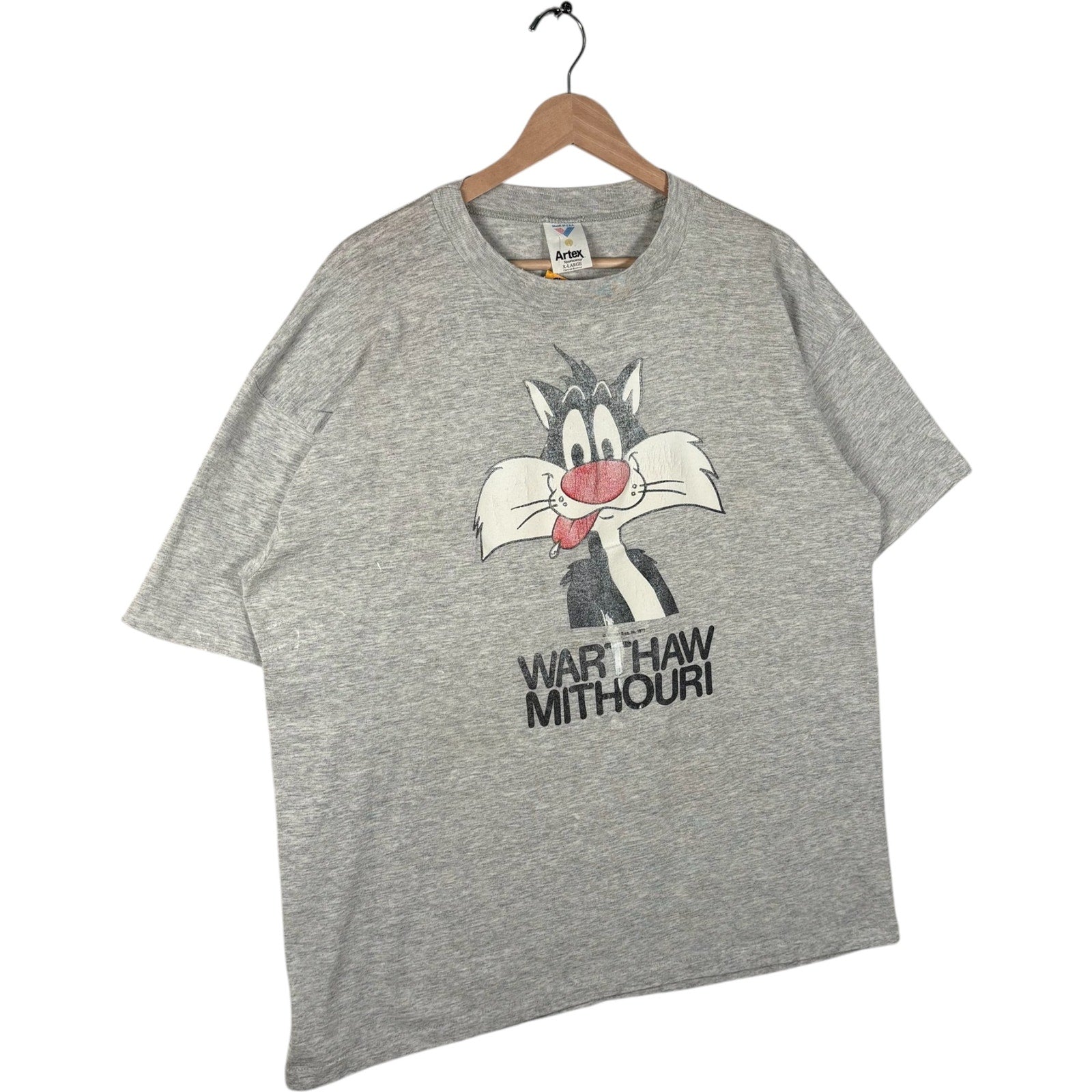 Vintage Sylvester The Cat "Warthaw Mithouri" Tee