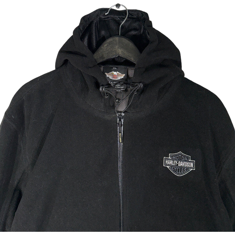 Vintage Harley Davidson Full Zip Hoodie