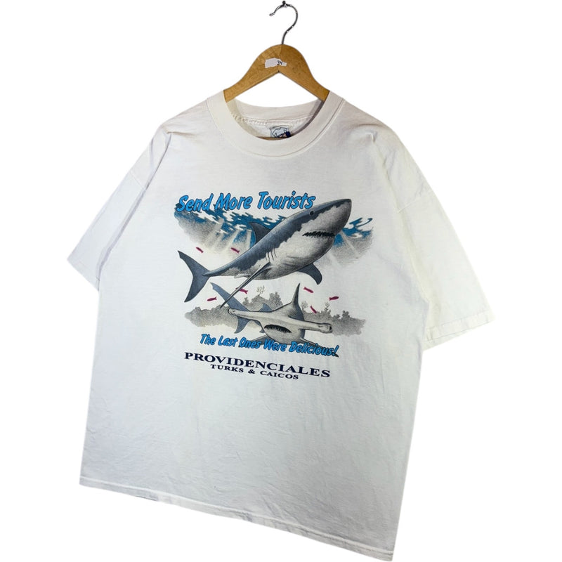 Vintage Providenciales Shark Graphic T-Shirt