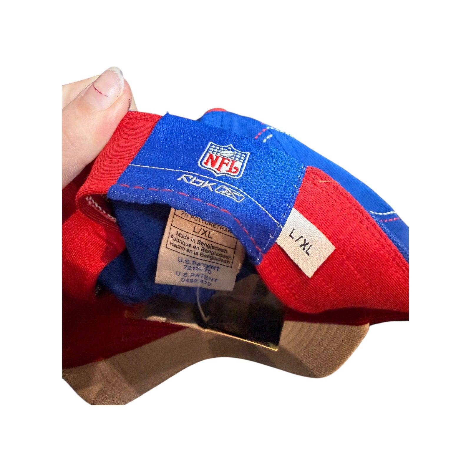 Vintage NFL x Reebok New York Giants Fitted Hat