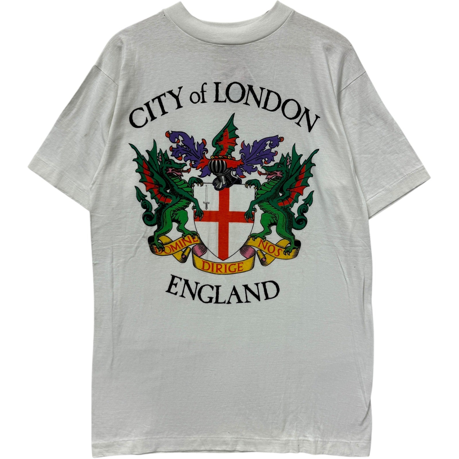 Vintage City of London Spellout Emblem Tee