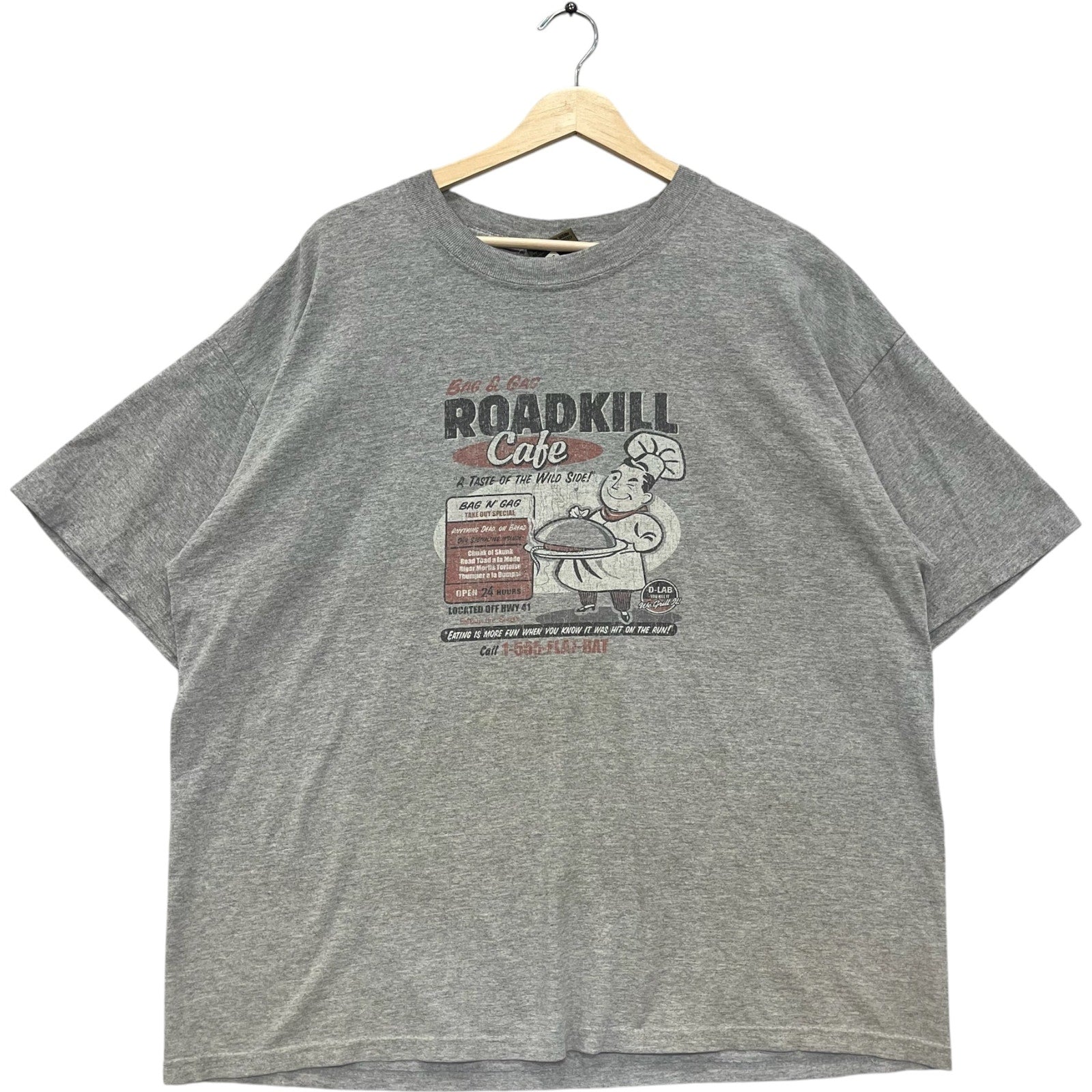 Vintage DLab By The Doctor Roadkill Cafe Tee