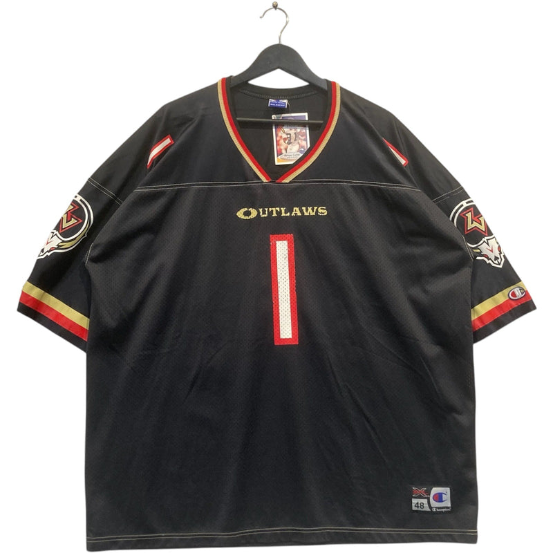 Vintage Champion Las Vegas Outlaws #1 XFL Jersey
