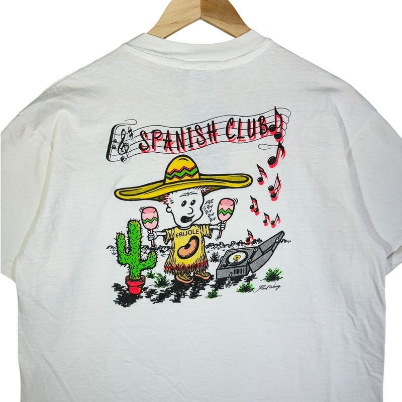 Vintage Spanish Club Maracas Graphic T-Shirt