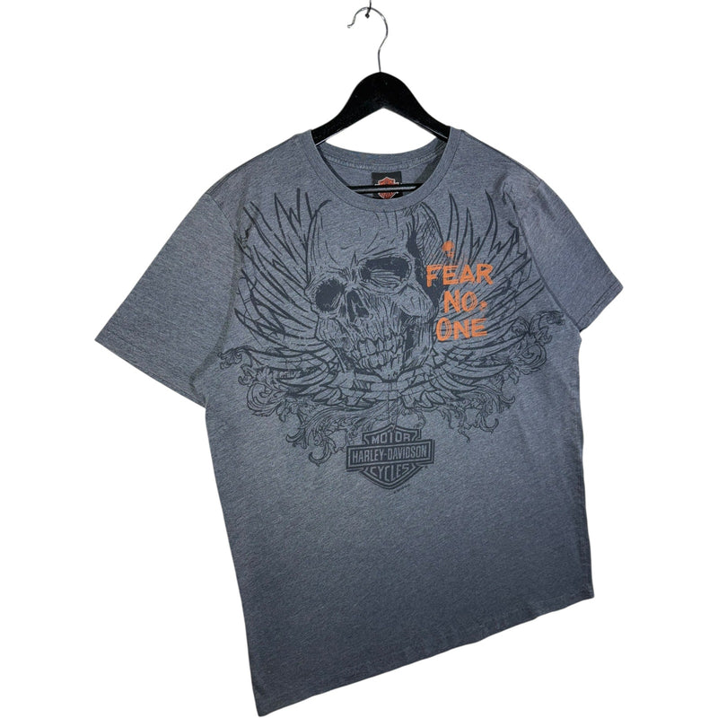Vintage Harley Davidson Fear No One Dubuque Iowa T-Shirt